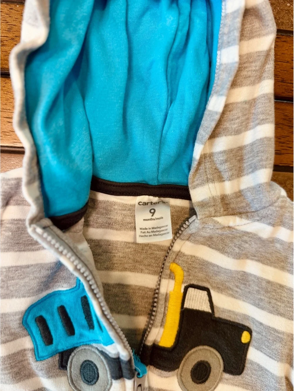 Boys 9 month zip jacket